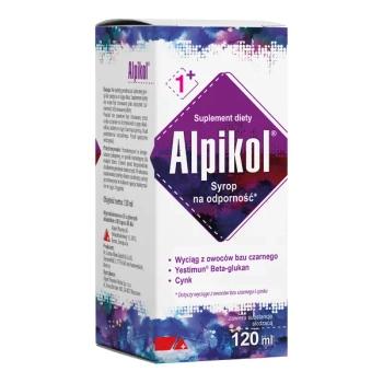 Alpikol 1+ Syrop na odporność, 120 ml