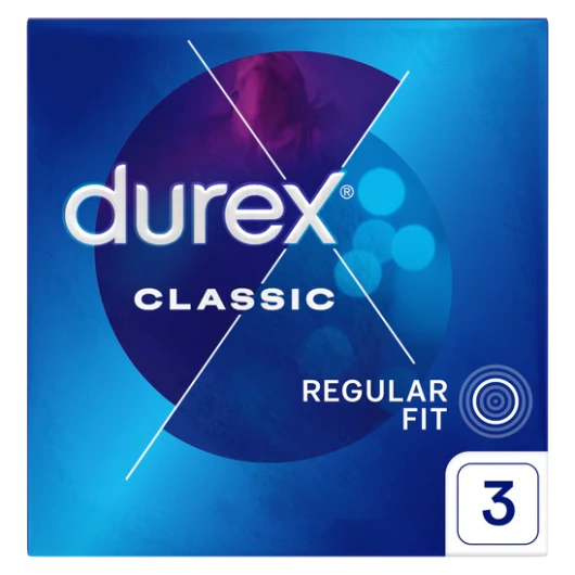 Durex Classic Prezerwatywy, 3 sztuki