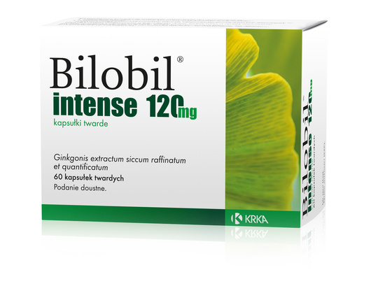 Bilobil intense 120 mg, 60 kapsułek