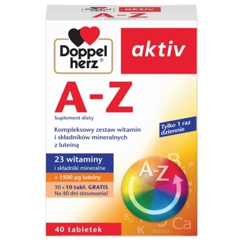 Doppelherz aktiv A-Z, 40 tabletek