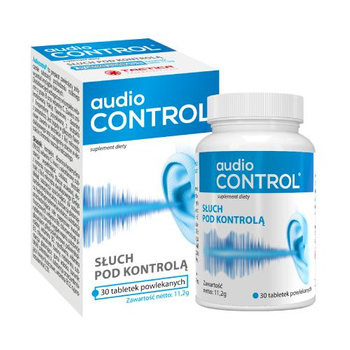 Audiocontrol tabletki powlekane, 30 sztuk