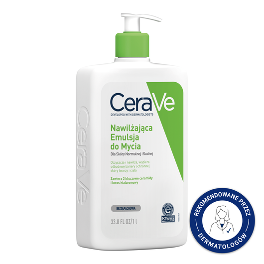 CeraVe Nawilżająca emulsja do mycia, 1 l