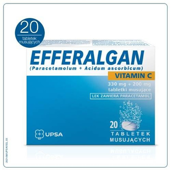 EFFERALGAN VITAMIN C x 20 tabletek musujących