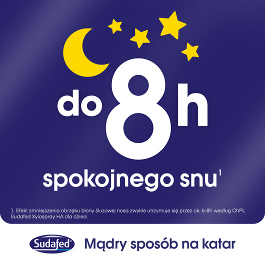 SUDAFED XYLOSPRAY HA DLA DZIECI  aerozol do nosa, 10 ml