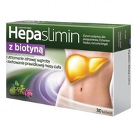 HEPASLIMIN Z BIOTYNĄ x 30 tabletek