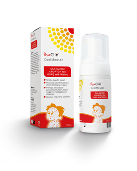 POXCLIN COOLMOUSSE pianka dla dzieci chorych na ospę wietrzną 100 ml