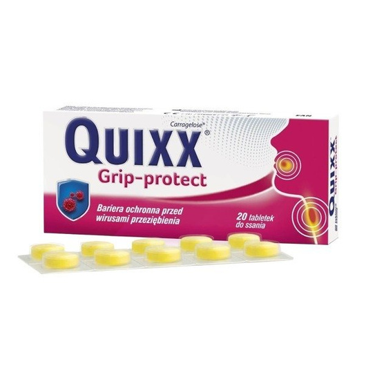 QUIXX GRIP-PROTECT x 20 tabletek do ssania 