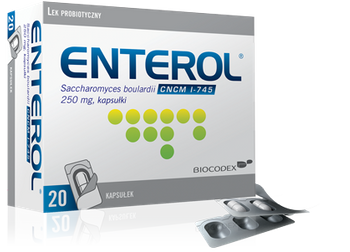 ENTEROL 250, 250 mg  20 kapsułek