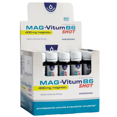 Mag-Vitum B6 Shot, 20 fiolek po 25 ml