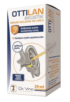 Ottilan Akustik Serum do uszu olejowe, 20ml