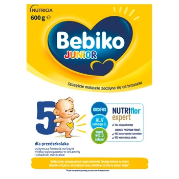Bebiko Junior 5 NutriFlor Expert proszek x 600g