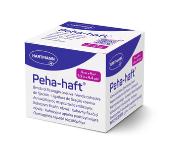 Peha-Haft Opaska podtrzymująca kohezyjna, 4 cm x 4 m