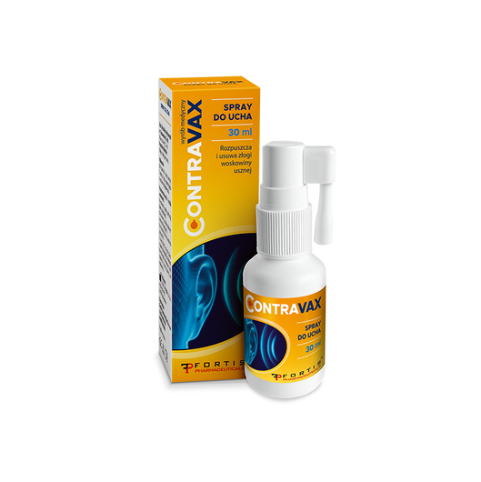 Contravax Spray do uszu, 30 ml