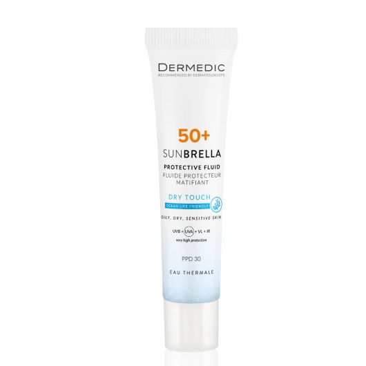 DERMEDIC Sunbrella Krem matujący SPF 50+, 40 ml