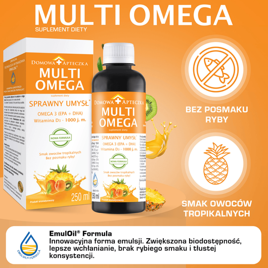 MULTIOMEGA płyn 250 ml