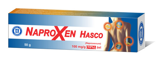 NAPROXEN HASCO 100 mg/g (10%) żel 50 g