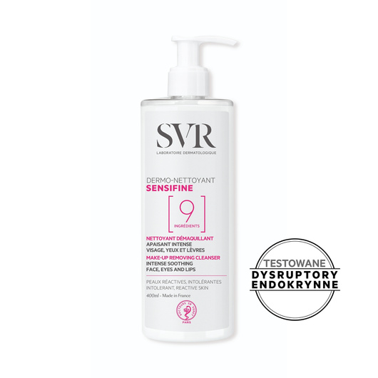 SVR SENSIFINE Płyn do oczyszczania i demakijażu, 400ml