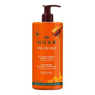 NUXE Rêve de Miel® Ultrabogaty żel do mycia twarzy i ciała, 750ml