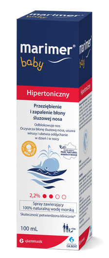 MARIMER BABY HIPERTONICZNY spray do nosa 100ml