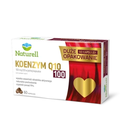 NATURELL KOENZYM Q10 100, 60 kapsułek