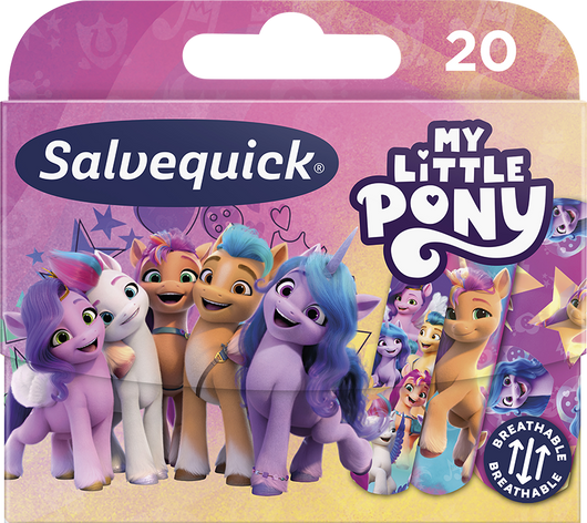 SALVEQUICK MY LITTLE PONY Plastry x 20 sztuk