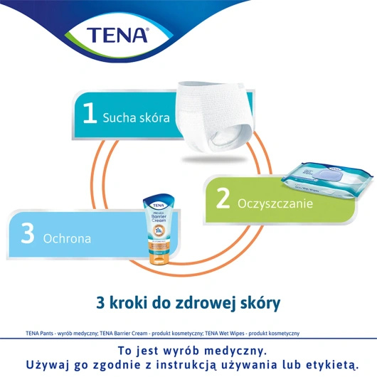Tena Wet Wipes Dwupak Chusteczki oczyszczające 3w1, 2 x 48 sztuk