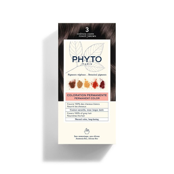 PHYTO COLOR 3 Farba do włosów/ Ciemny Kasztan