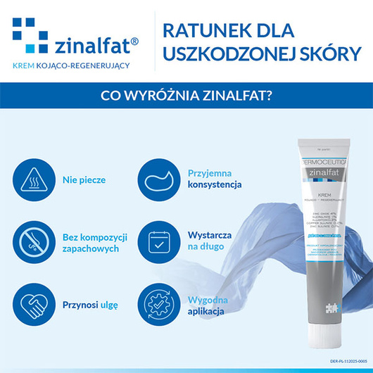 ZINALFAT Krem kojąco-regenerujący 50 ml