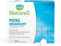 NATURELL Potas organiczny, 100 tabletek