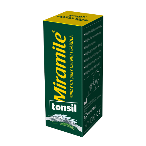 MIRAMILE TONSIL spray do jamy ustnej i gardła 30 ml