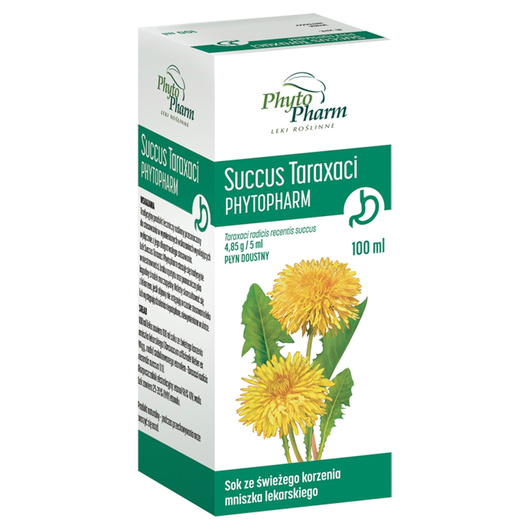 Succus Taraxaci Phytopharm płyndoustny 100