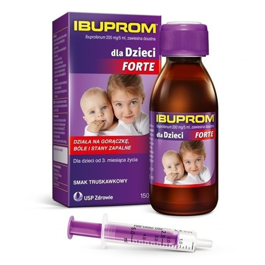 IBUPROM DLA DZIECI FORTE zawiesina doustna 150 ml