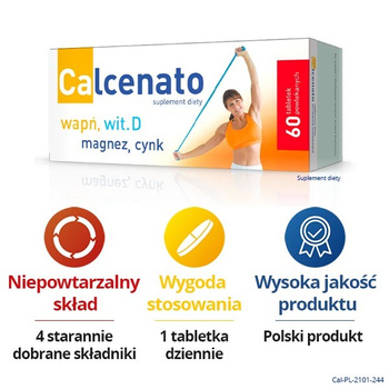 CALCENATO, 60 tabletek