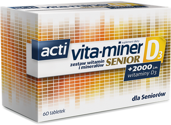 ACTI VITA-MINER Senior D3, 60 tabletek