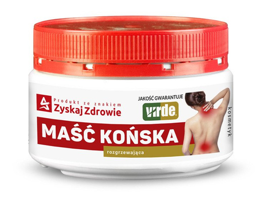 MAŚĆ KOŃSKA ROZGRZEWAJĄCA Zyskaj Zdrowie żel, 350 g