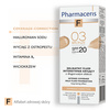 Pharmaceris F Coverage-Correction 03 Bronze Delikatny fluid intensywnie kryjący SPF 20, 30 ml