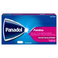 Panadol Femina, 10 tabletek powlekanych