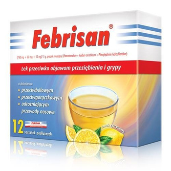 FEBRISAN proszek musujący x 12 saszetek