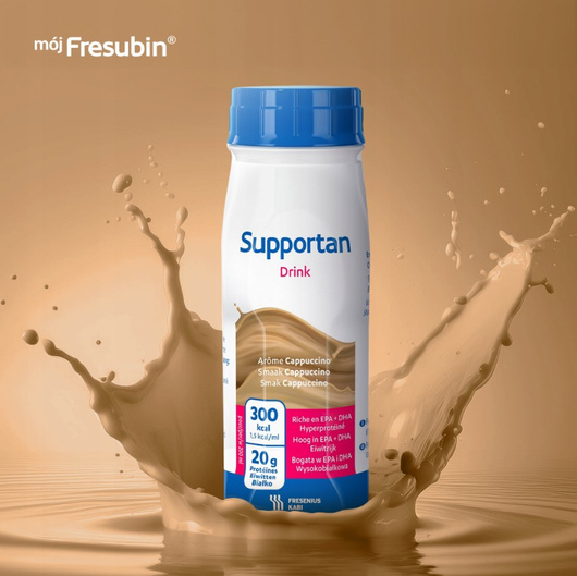 Supportan Drink Smak Cappucino, 4x200 ml