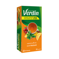Verdin FIX z Cytrusami saszetki 20 sztuk