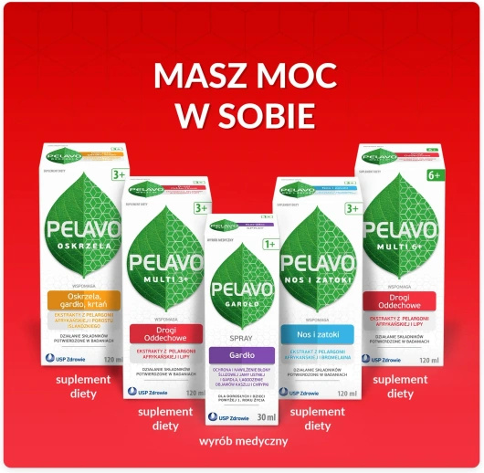 Pelavo Multi 3+ przeziębienie/grypa 120ml