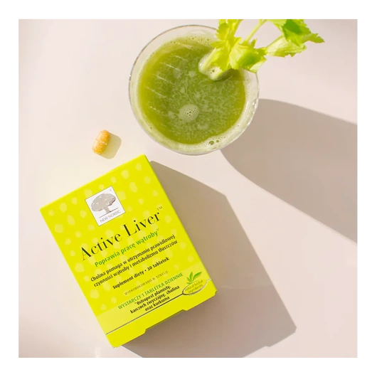 Active Liver Poprawia pracę wątroby, 30 tabletek