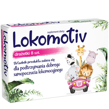 LOKOMOTIV x 8 drażetek