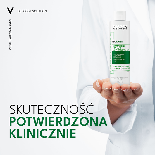 VICHY DERCOS PSOLUTION Szampon keratolityczny 200ml