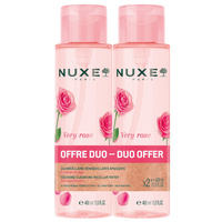 Nuxe Very Rose Łagodząca woda micelarna, 2 x 400 ml