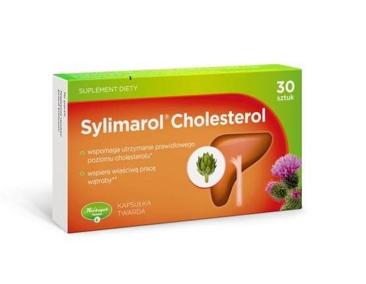 SYLIMAROL CHOLESTEROL x 30 kapsułek