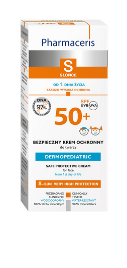 PHARMACERIS S Krem ochronny SPF50+, 50ml