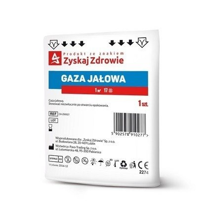 GAZA JAŁOWA 1 m2 ZYSKAJ ZDROWIE x 1 sztuka