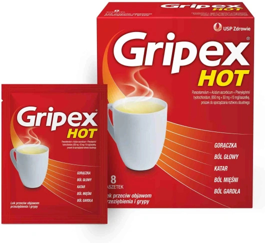 Gripex HOT  8 saszetek