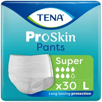 TENA Pants ProSkin Super L Majtki chłonne, 30 sztuk